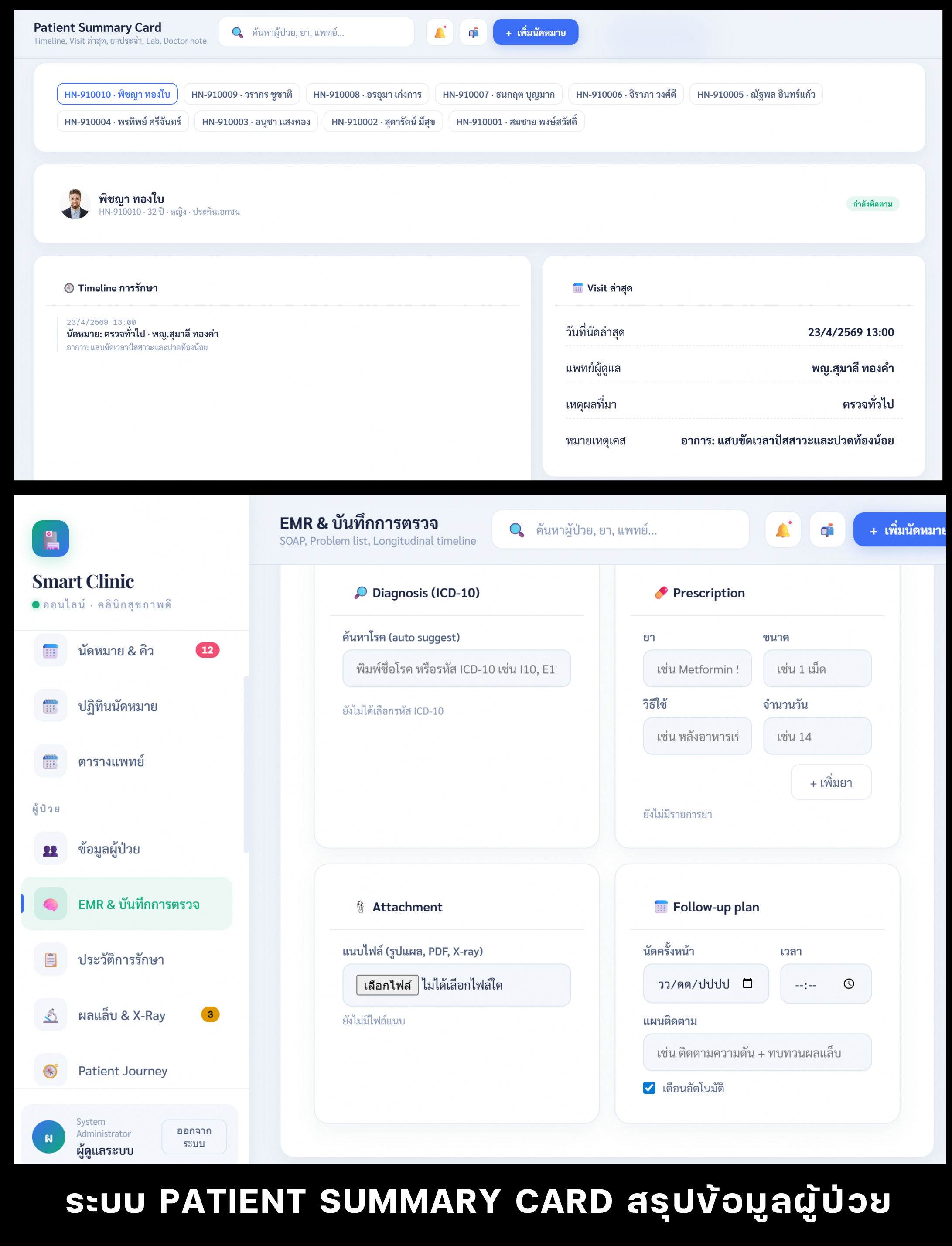 SPEED CLINIC Reports